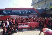 Naik Bus Ke Pulau Dewata, Kader PDI Perjuangan OI Dukung Kembali Megawati