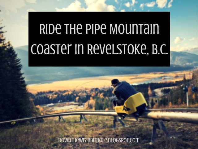 The Pipe Mountain Roller Coaster in Revelstoke, B.C. is an exhilarating ride. Down the Wrabbit Hole Travel Blog tells you what to expect and how to plan for your visit.