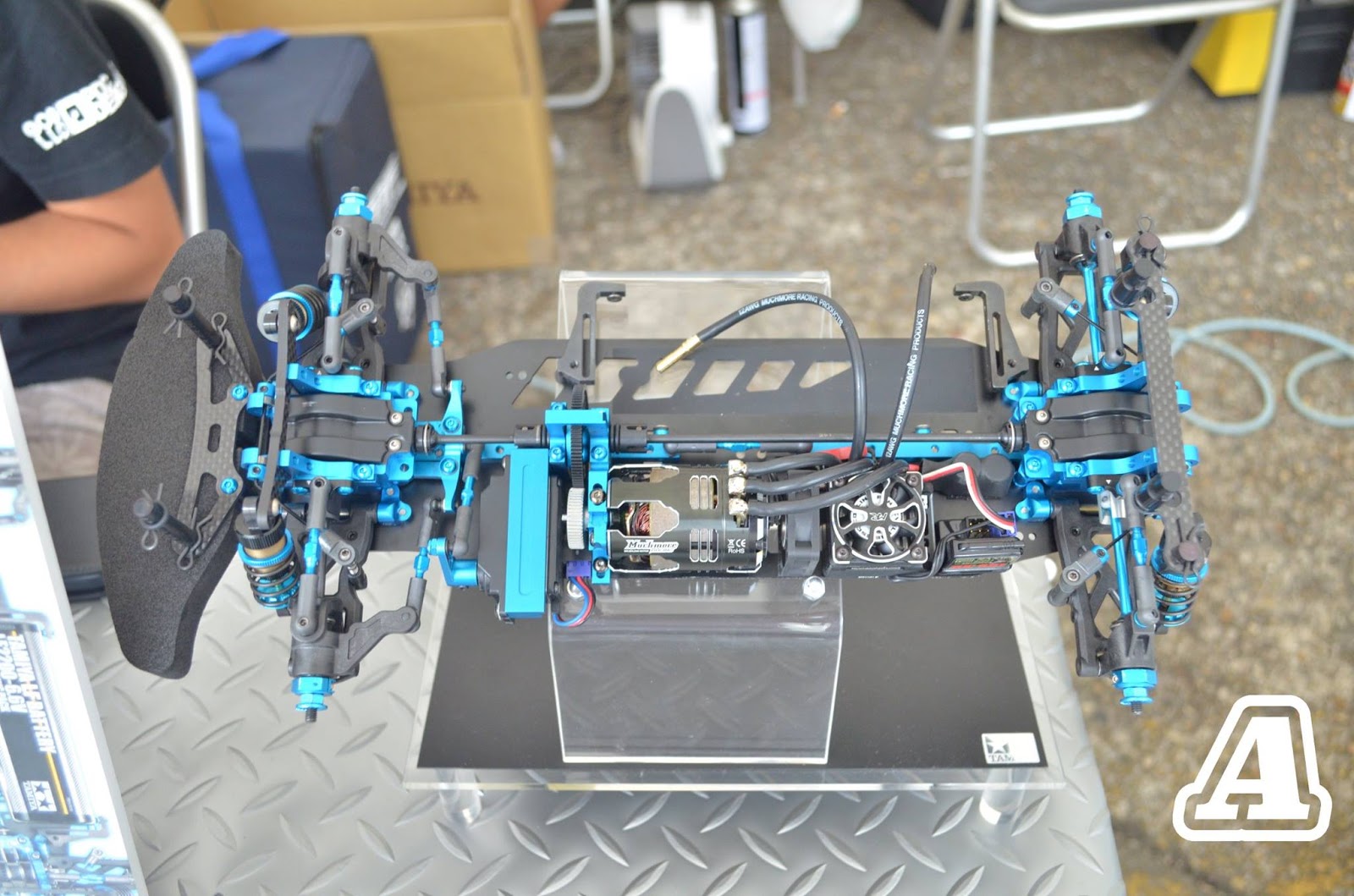 Tamiya TB EVO IV Flanged Tube 4.6x4.7mm - 2 Pack RC Car Part 51100