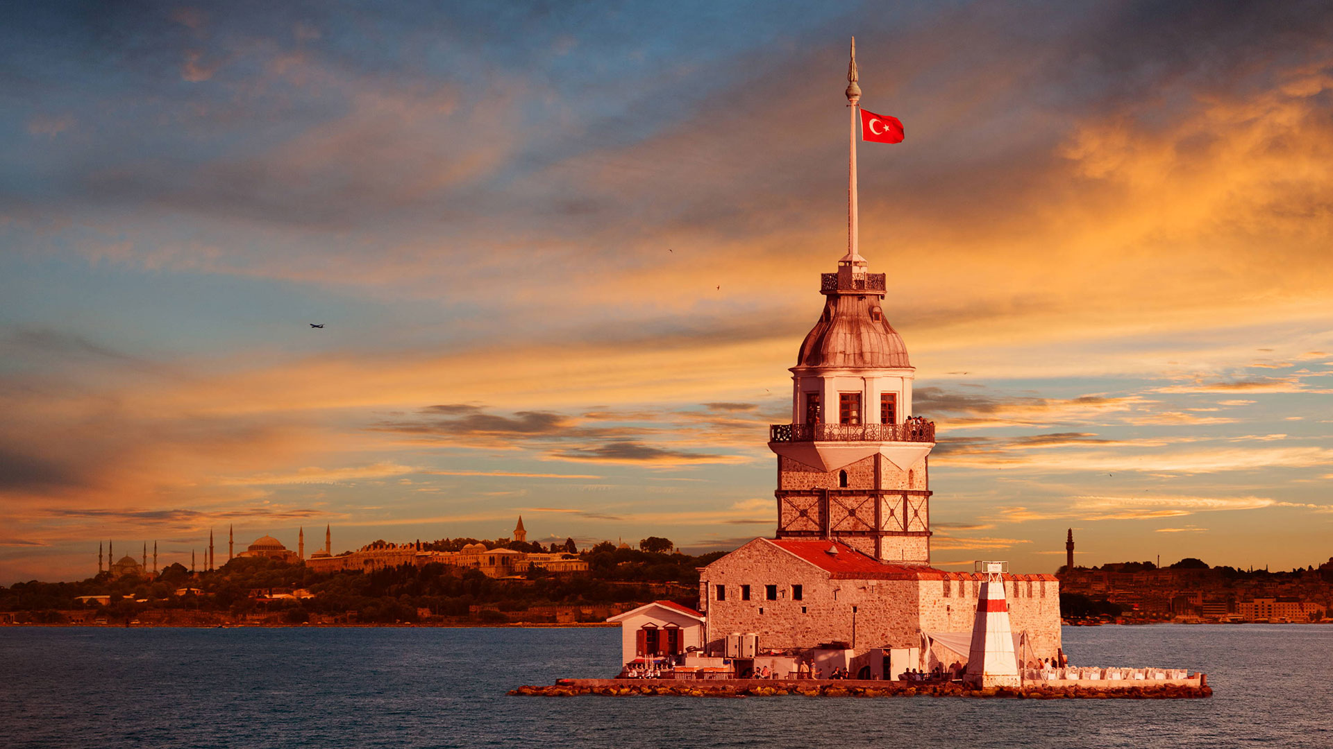 istanbul manzarali turk bayragi resimleri 8