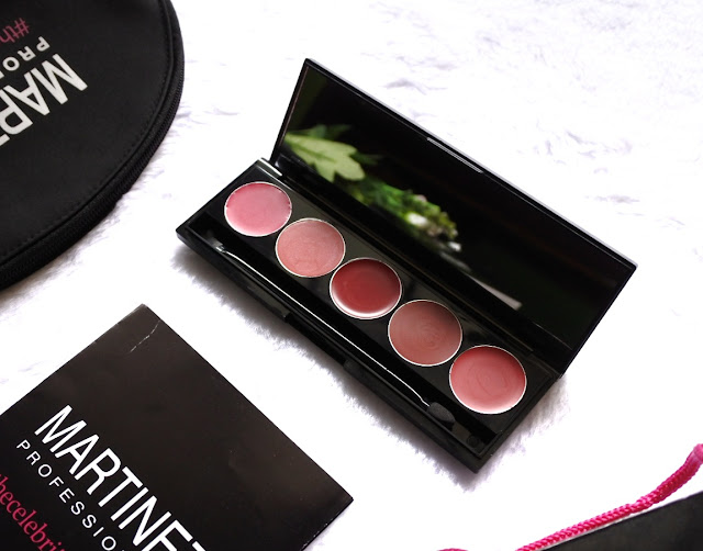  Review Martinez Glamorous Shine Lipstick Pallete 