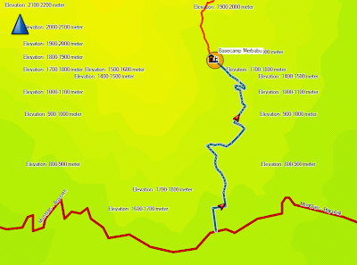 tracklog,basecamp,merbabu,selo