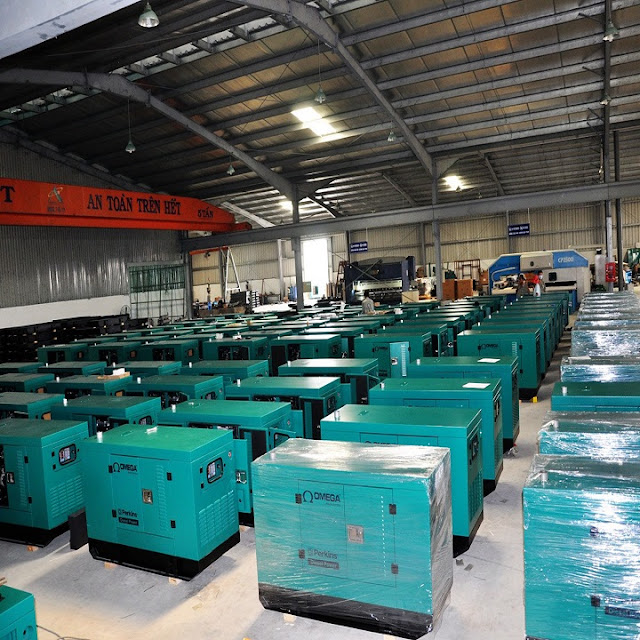 Máy Phát Điện Chạy Dầu Osaka Power Máy Phát Điện Chạy Dầu Osaka Power