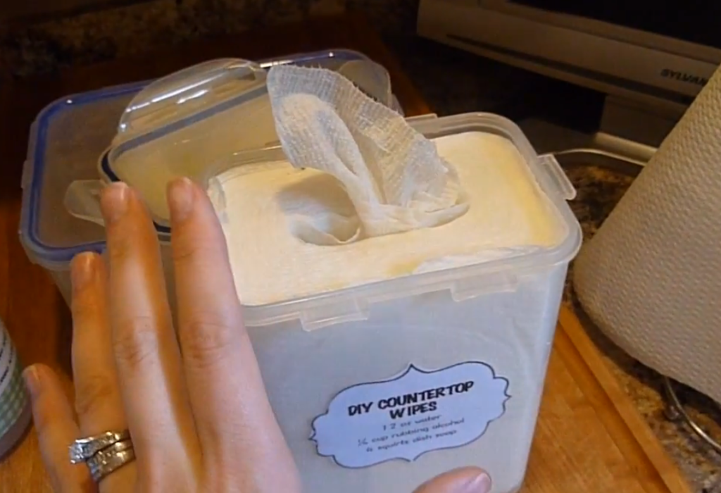 DIY KITCHEN WIPES How to keep a clean kitchen! Handy DIY