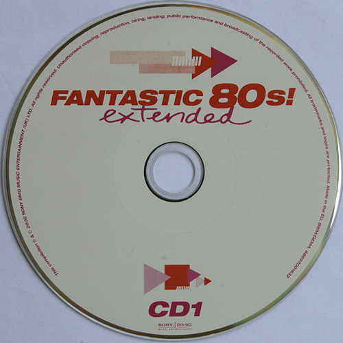 Tunel Do Tempo Music Cd Fantastic 80 S Extended 2 Cds
