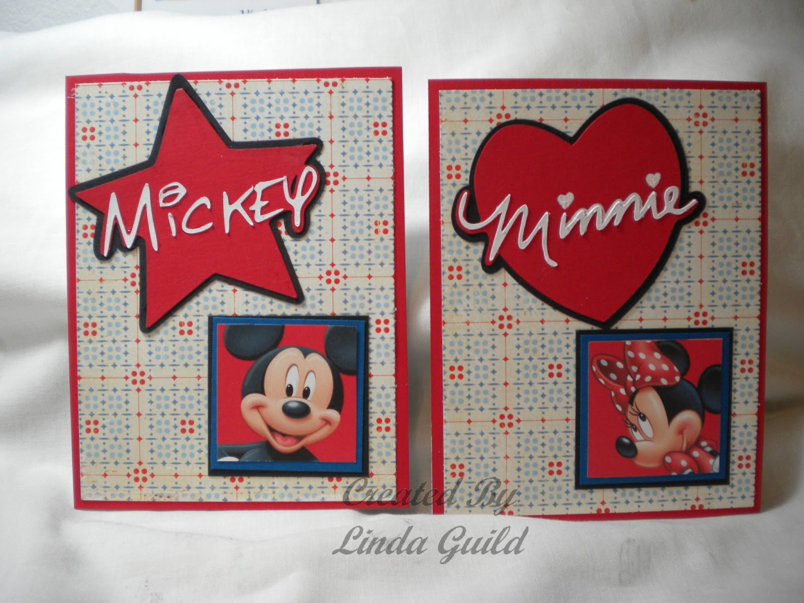 Nothin' Fancy: Mickey and Minnie Mouse Cards