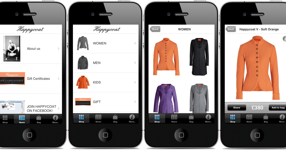 Приложения для покупки одежды