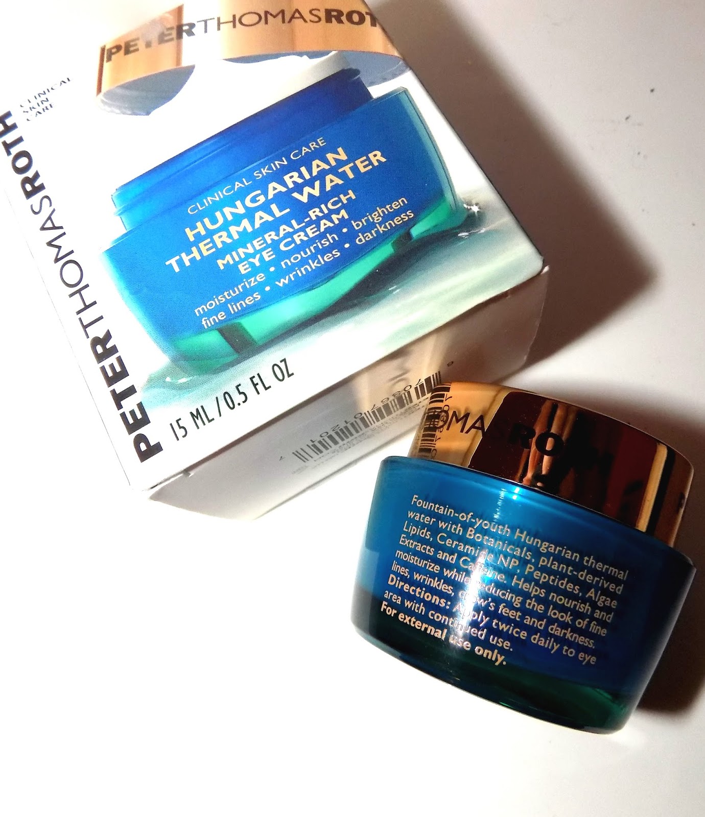 hungarian thermal water eye cream