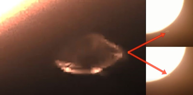 Impressive Spacecraft Flying Around The Sun Caught On Camera  Alien-spacecraft-sun-alien-intelligence%2B%25281%2529