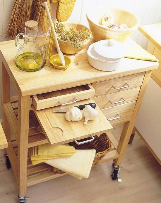 Mesa de madera para cocina