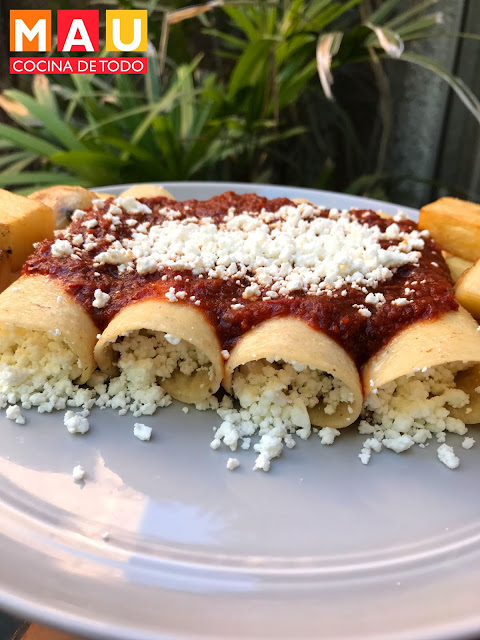 mau cocina de todo enchiladas adobadas regias receta facil antojitos posadas