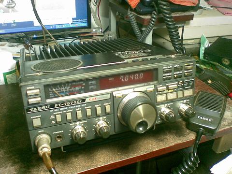Radio Bekas: TR HF YAESU FT-757GX II/150,ori.