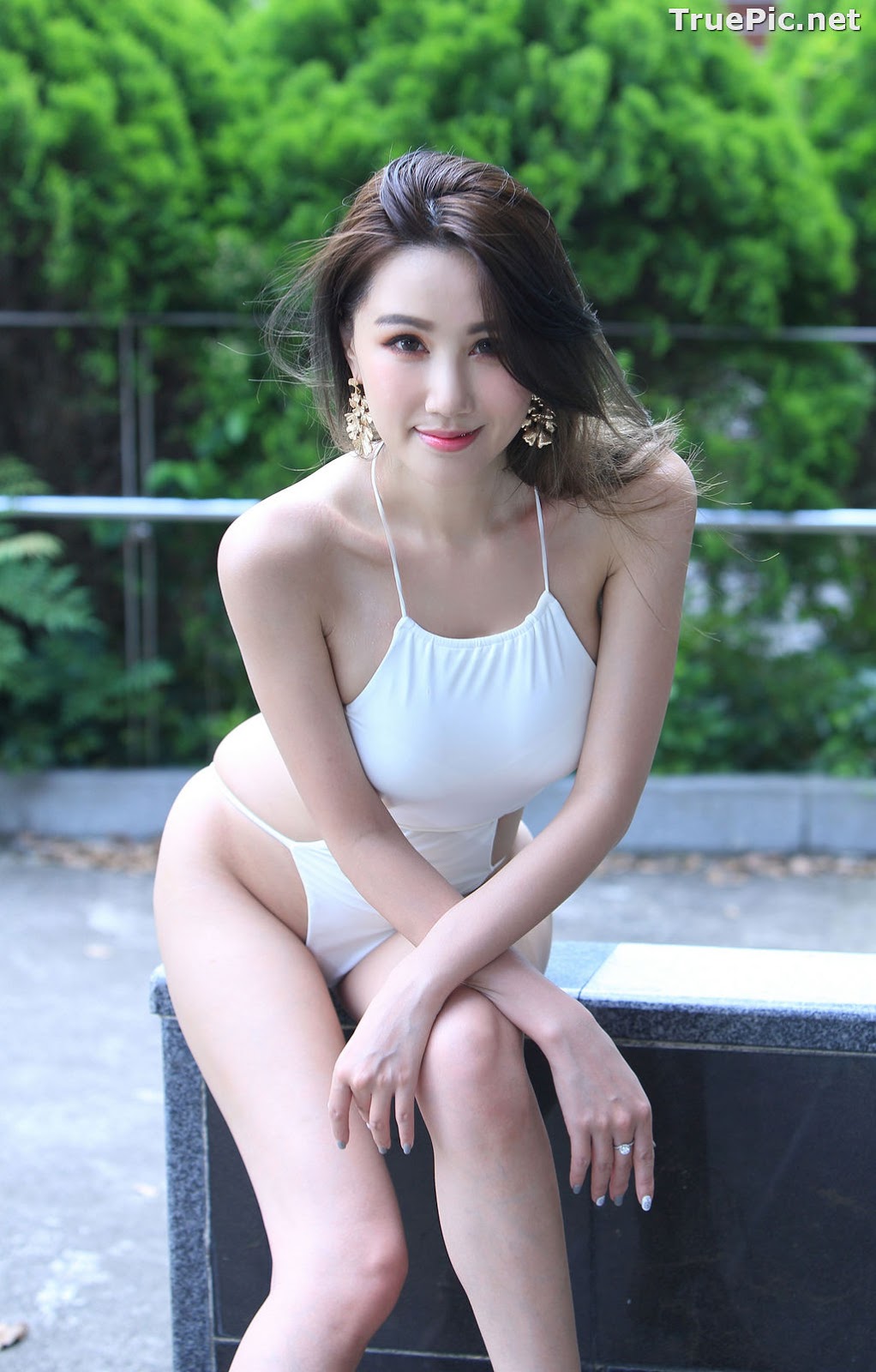 Image Taiwanese Beautiful Model - Suki - White Sexy Bikini Girl - TruePic.net - Picture-60
