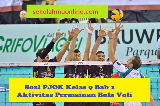 Soal PJOK Kelas 9 Bab 1 Aktivitas Permainan Bola Voli Soal PJOK Kelas 9 Bab 1 Aktivitas Permainan Bola Voli