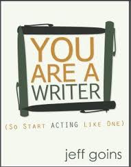 You Are a Writer by Jeff Goins book cover