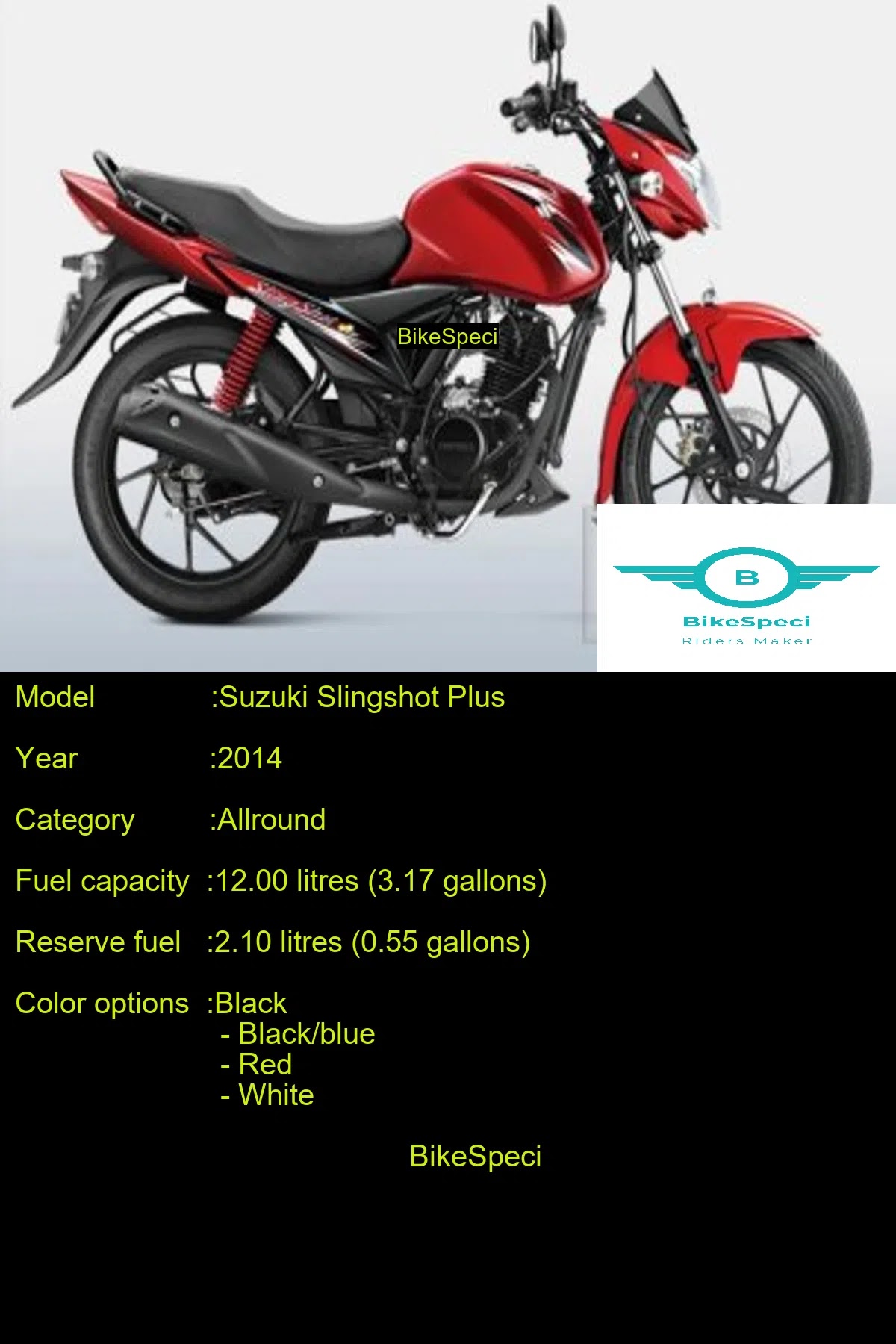 Suzuki Slingshot Plus Price, Photos, Millage, Speed, Colours etc