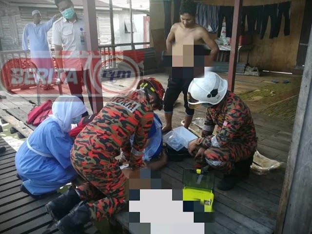 LELAKI MAUT SELEPAS DIDAPTI LEMAS MANDI DI LAUT 