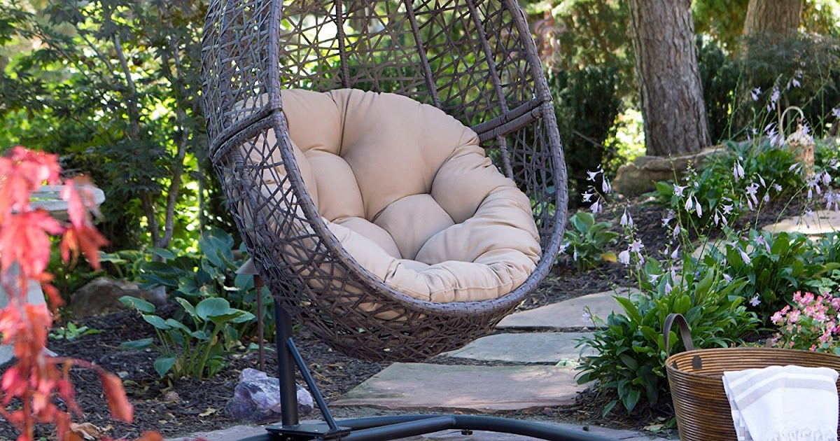 Outdoor Swinging Egg Chairs - Comfort Beyond Belief!