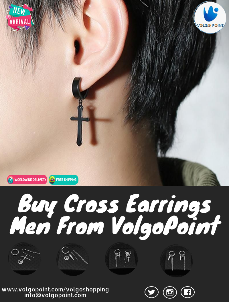 Why Should Men Wear Cross Earrings?