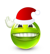 Christmas Smiley Icon 34