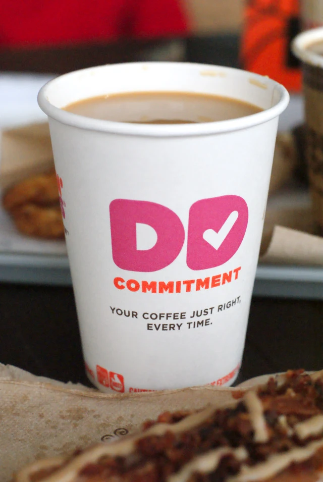 Salted Caramel flavored coffee, lattes, and macchiatos are new at Dunkin' Donuts!  They are the perfect combination of sweet and salty and perfect for the Fall season. #sponsored