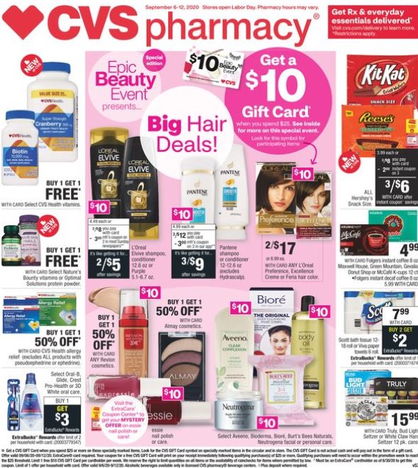 CVS Weekly Ad Preview 9/6-9/12