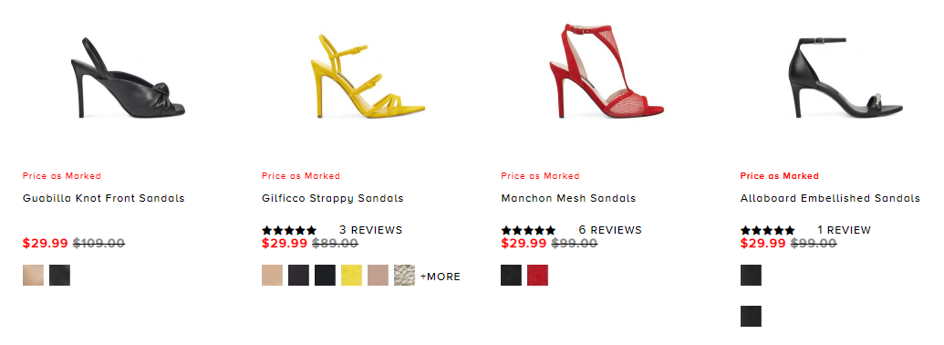 jamielee embellished sandals