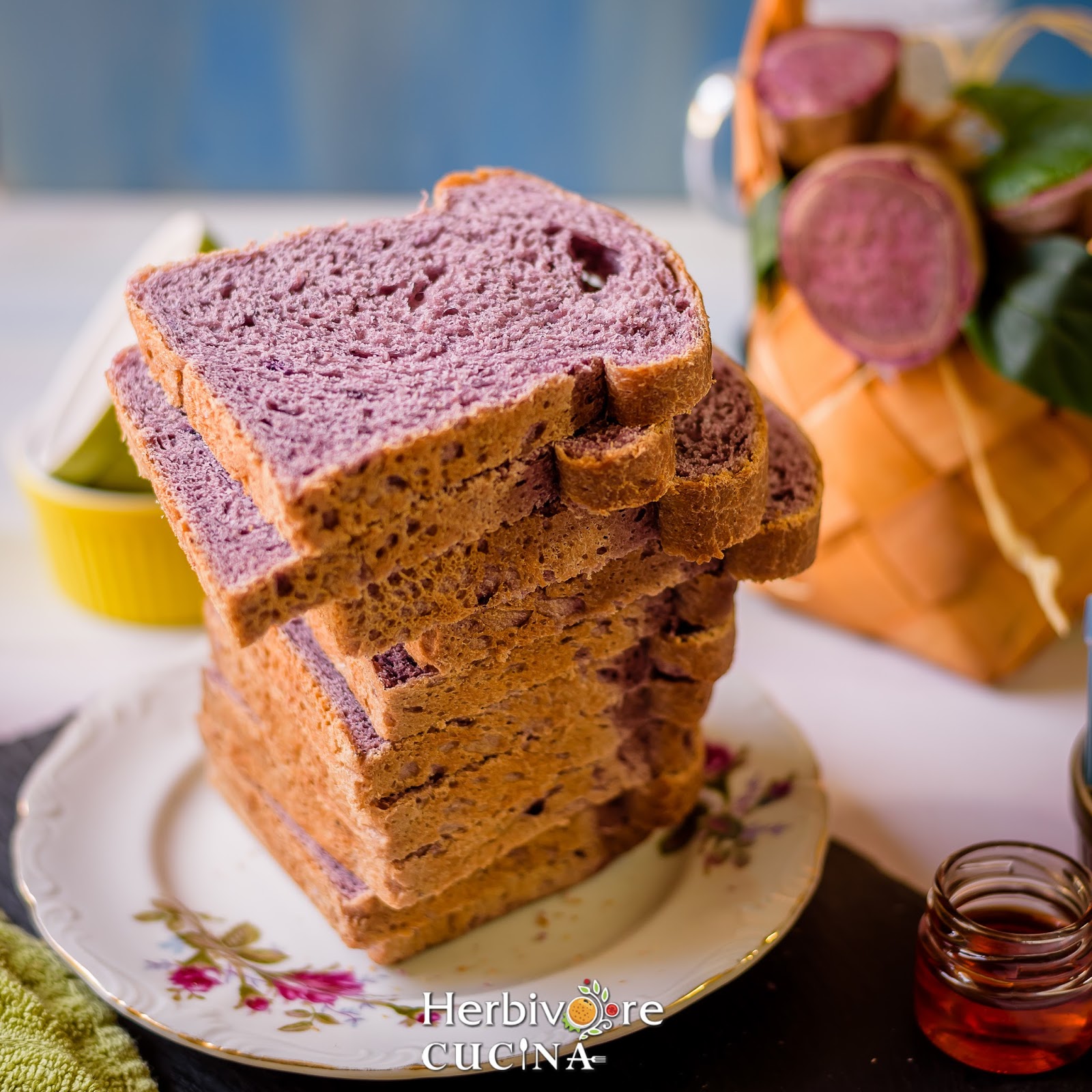 Herbivore Cucina Purple Sweet Potato Bread