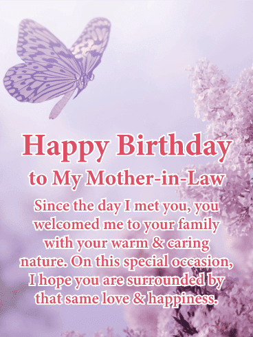 Best Birthday Wishes for Mother in Law