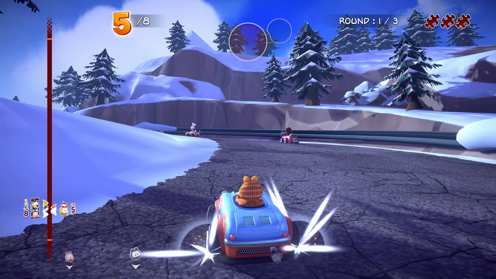 Garfield Kart Furious Racing Full Español