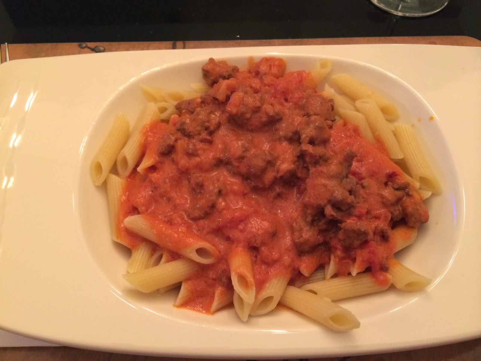 The Kitchen Frog Spicy Sausage Ragu in the Slow Cooker