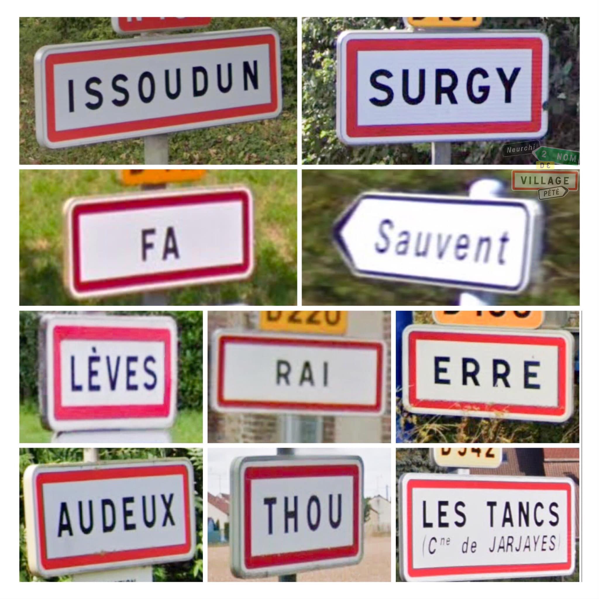 Le blog de Paul, Tom et Hervé Noms de villes et villages