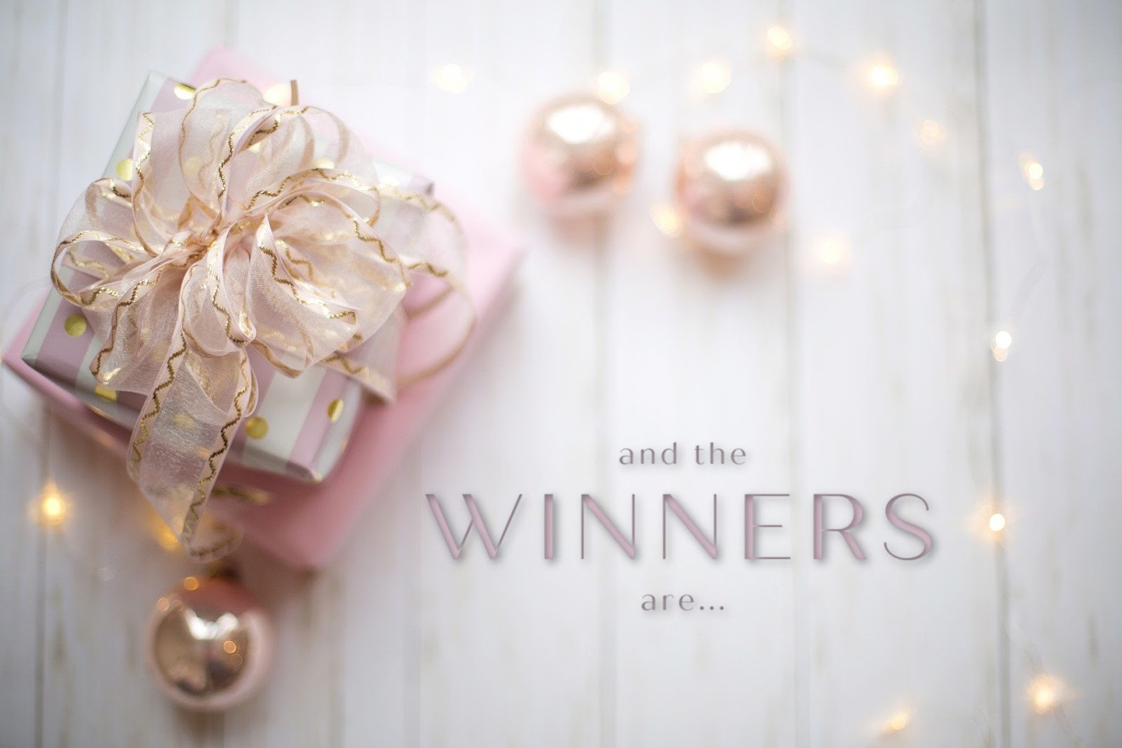 Brenda It's A Beautiful Life Advent Calendar Winners...