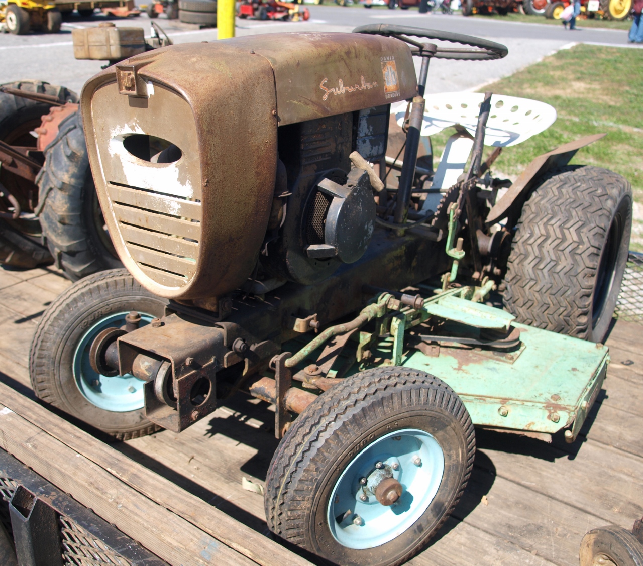 The Iron Mule David Bradley Suburban Tractor