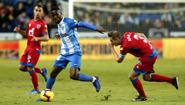Málaga, Mamadou Koné apunta a ser baja de aquí al final de temporada