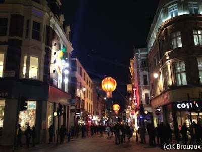 Quartier chinois vers Picadilly Circus