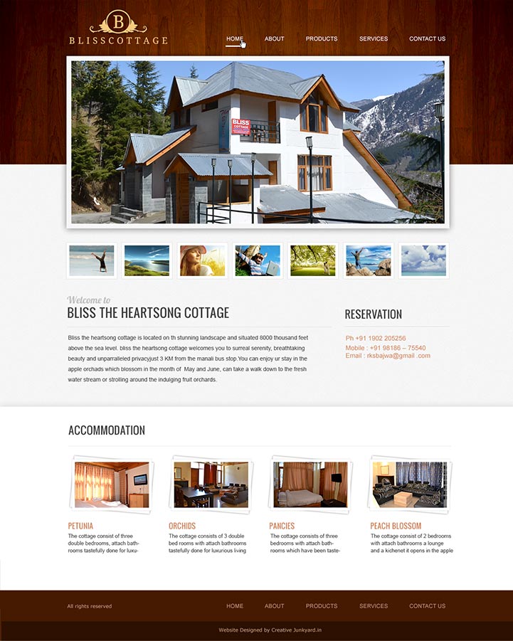 Hotel Website Design Service Shimla, Himachal Pradesh | Web Designer