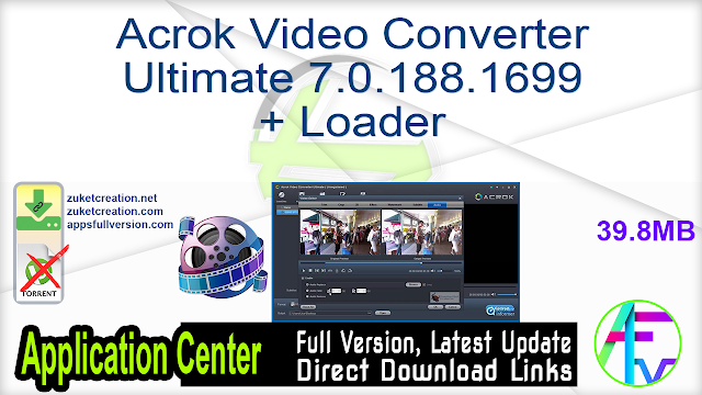acrok video converter ultimate best