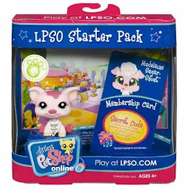 Littlest Pet Shop LPSO com Pig (#1696) Pet