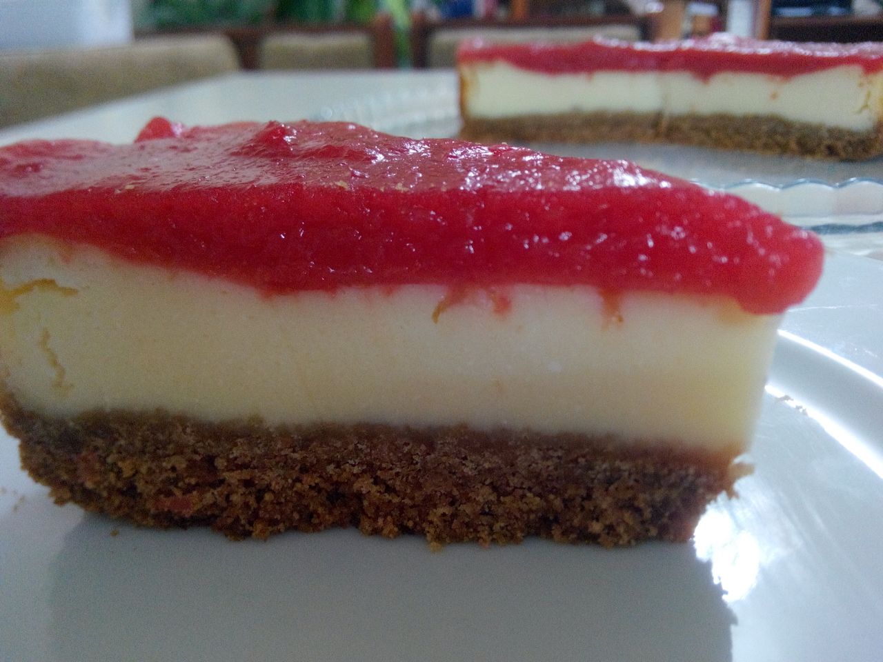 ŞEFTALİ SOSLU CHEESECAKE DİLEK HANIMIN MUTFAĞI