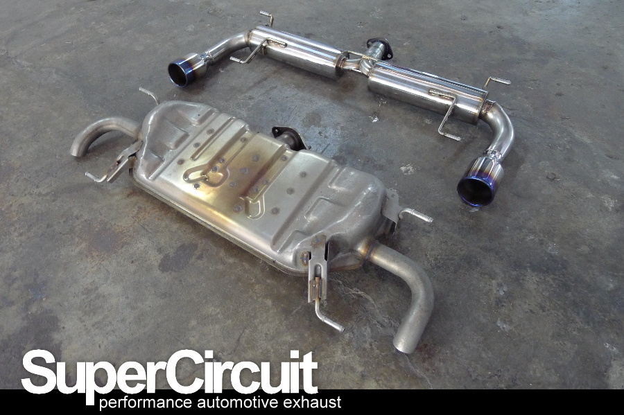 SUPERCIRCUIT Exhaust Pro Shop: MAZDA 3 Axle-back Exhaust 'RACE' Setup