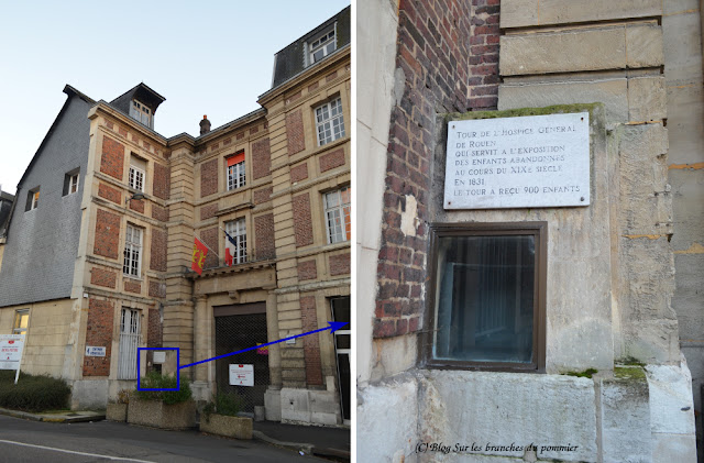 Tour d'abandon de l'hospice civil de Rouen