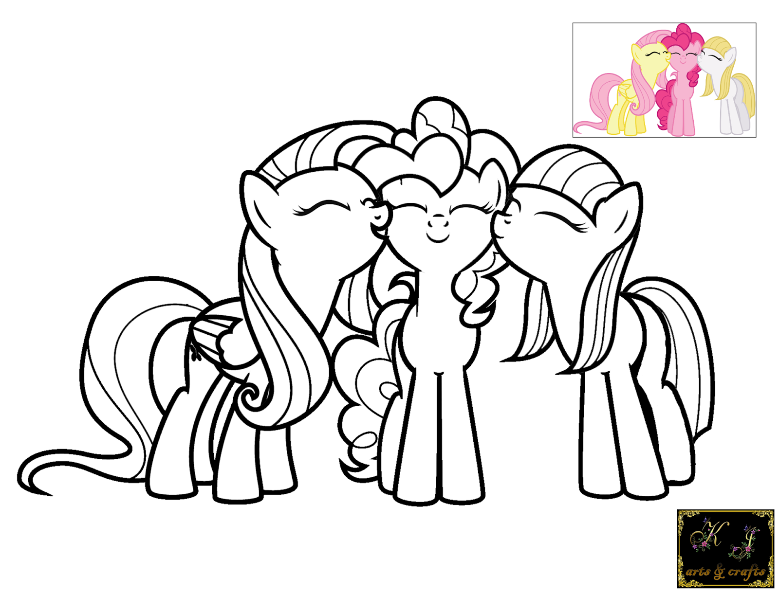 sad pinkie pie coloring pages - photo #43