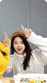 오늘의 오마이걸 지호.gif | 인스티즈