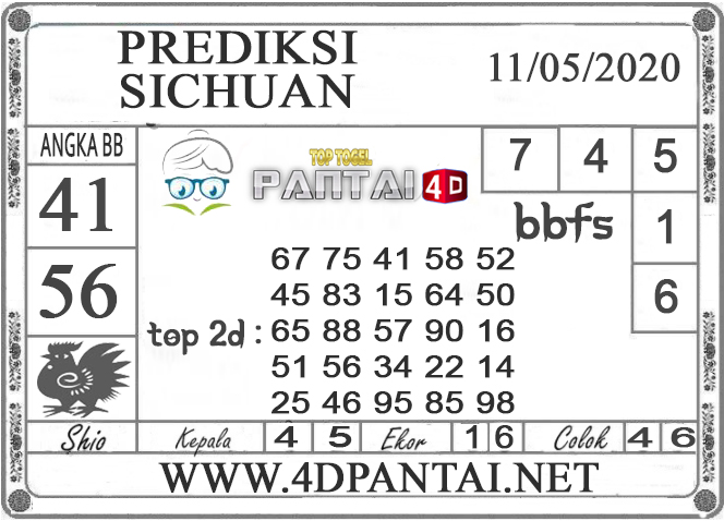 PREDIKSI TOGEL SICHUAN PANTAI4D 11 MEI 2020 PREDIKSI TOGEL SICHUAN PANTAI4D 11 MEI 2020