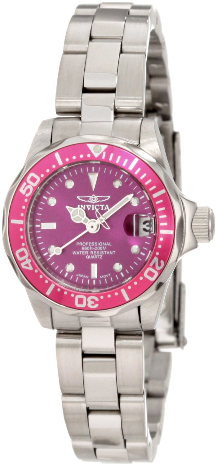 WATCH ME ACCESSORIZE MYSELF: SALE : INVICTA PRO DIVER LADIES STAINLESS