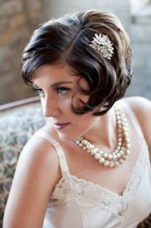 Bob Hairstyle for Short Hair for Weddings