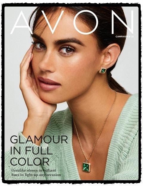 Glamour At Full Color! - AVON Flyer Campaign 8 2021 Online