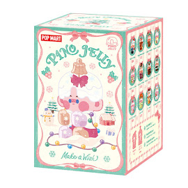 Pop Mart Chocolate Teddy Bear Pino Jelly Make a Wish Series Figure