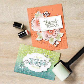9 Flowering Foils DSP Projects + Technique Video ~ Stampin' Up! Sale-a-Bration 2020 #stampinup #saleabration